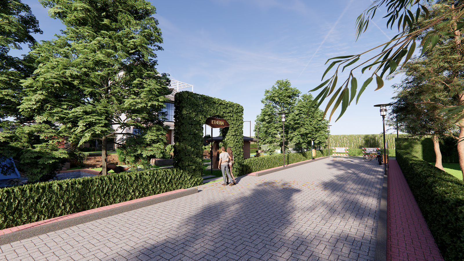 Villa Side Elevation